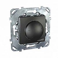 Светорегулятор поворотный UNICA TOP, 400 Вт, графит | код. MGU5.511.12ZD | Schneider Electric
